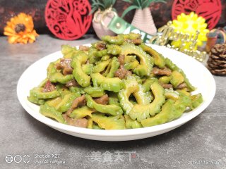 牛肉炒苦瓜的做法