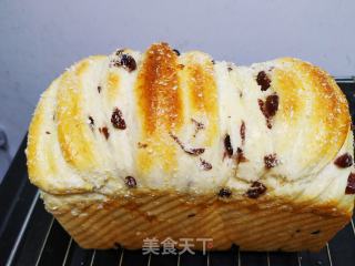 手撕蔓越莓吐司的做法