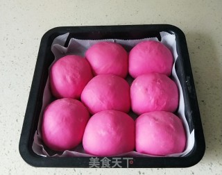 火龙果早餐包的做法