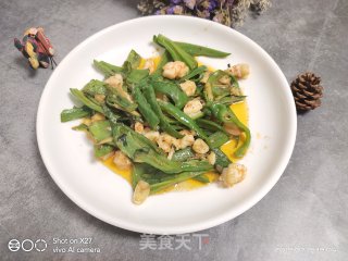 青椒炒虾的做法