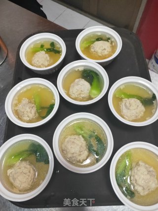 清炖狮子头的做法