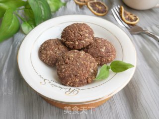 可可燕麦饼干的做法