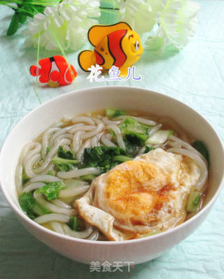 鸭蛋小白菜煮土豆粉条的做法