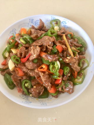 小炒牛肉的做法