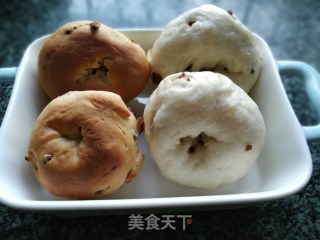 蒸烤两吃红枣贝果（懒人版）的做法
