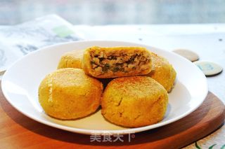玉米面馅饼的做法