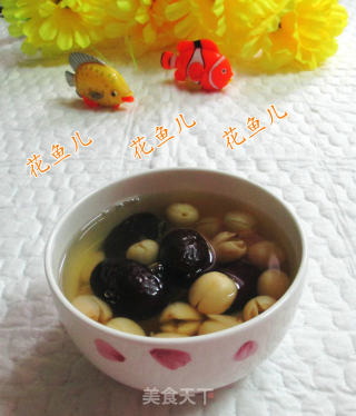 香枣莲子甜汤的做法