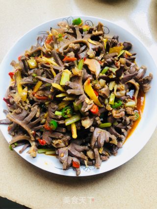香辣鸭胗的做法