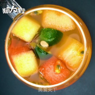 美颜水果茶的做法