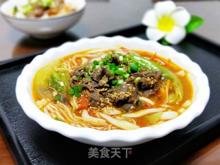 香辣牛肉土豆粉的做法