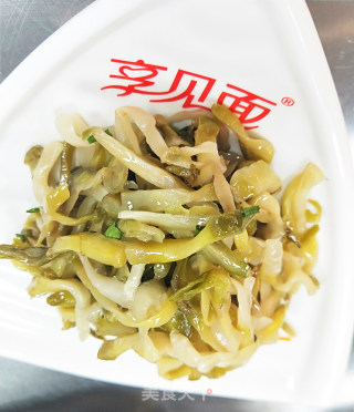 享见面炒榨菜丝的做法