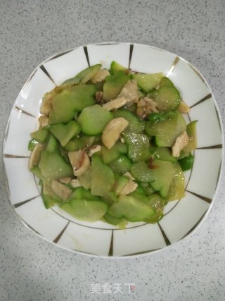 蚝油佛手瓜的做法