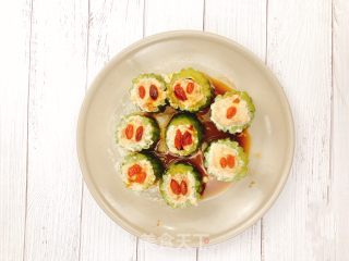 减肥餐～苦瓜酿肉的做法
