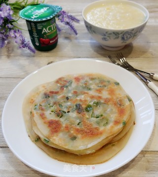 饺子皮葱油饼的做法