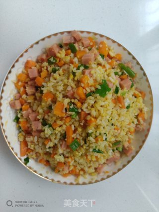 粒粒香炒饭的做法