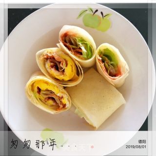 玉米卷饼的做法