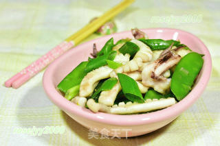 香葱鱿鱼圈--快手菜