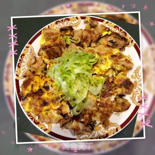 煎蛋方块面包的做法