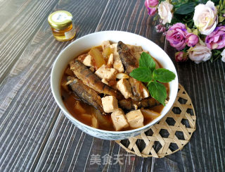 鱼干豆腐西瓜酱的做法