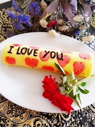 爱心❤️蛋糕卷的做法