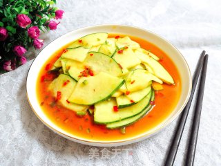 凉拌水瓜的做法