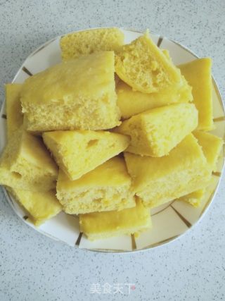 南瓜汁发糕的做法