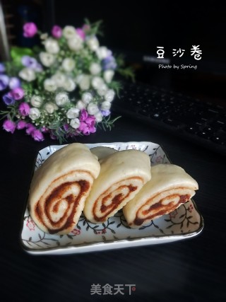 豆沙卷的做法