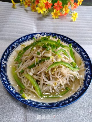素炒豆芽菜的做法