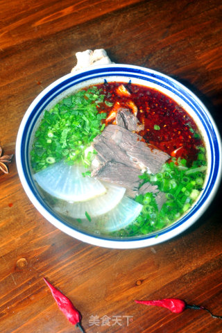 丝路金味轩牛肉拉面的做法