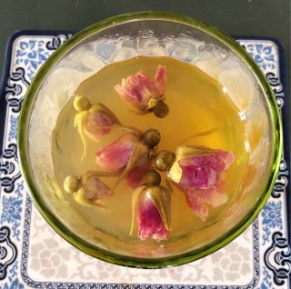 龙须玫瑰茶的做法