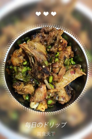 青豆烧鸡的做法