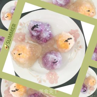 水晶双色球的做法