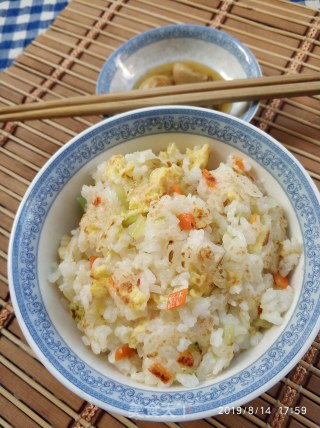 素什锦炒饭的做法