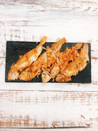 减肥餐～香煎红杉鱼