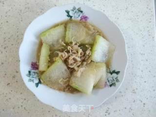 冬瓜炒虾皮的做法