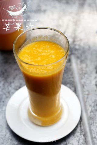 芒果汁的做法