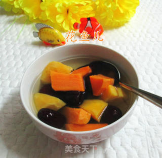 香枣红薯的做法