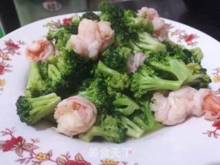 虾仁西蓝花的做法