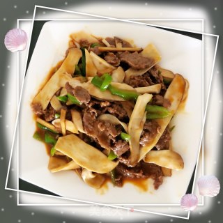 杏鲍菇香炒牛肉的做法