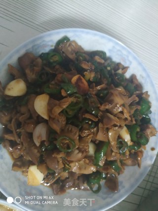 双椒鸡胗的做法