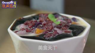 芋圆烤奶碎碎冰的做法