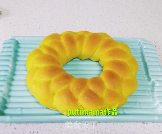 南瓜辫子面包的做法