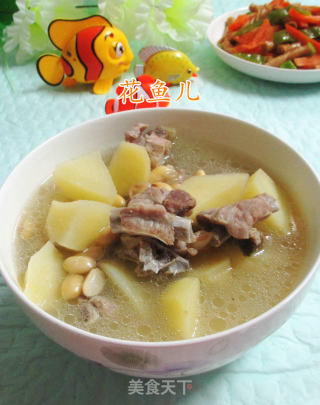 黄豆土豆排骨汤的做法