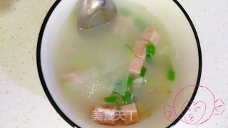 火腿冬瓜汤的做法