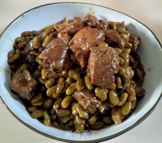 毛豆烧仔排的做法
