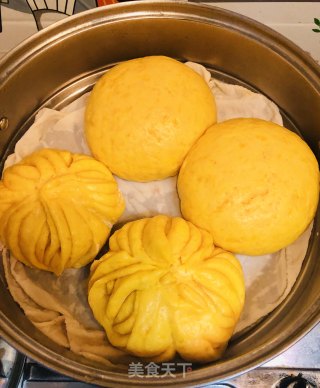 南瓜馒头的做法