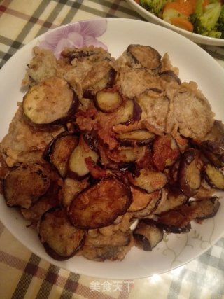 煎茄饼的做法