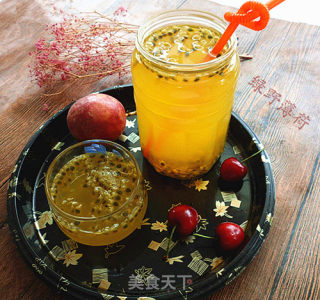 百香果蜂蜜水的做法
