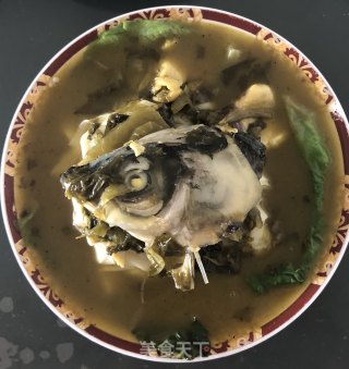 酸菜鱼盖浇面的做法