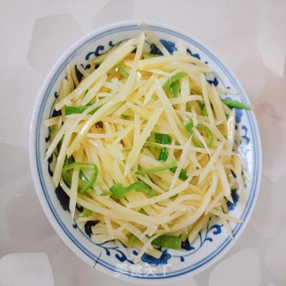 酸辣土豆丝的做法